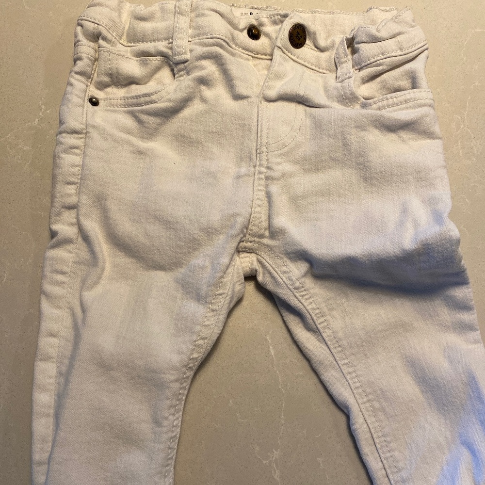 White skinny jeans Zara